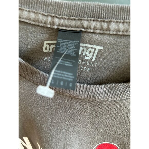 NEW BreakingT "Can You Digg It?" Graphic T-Shirt Gray Crewneck Mens Size Large - Picture 2 of 3